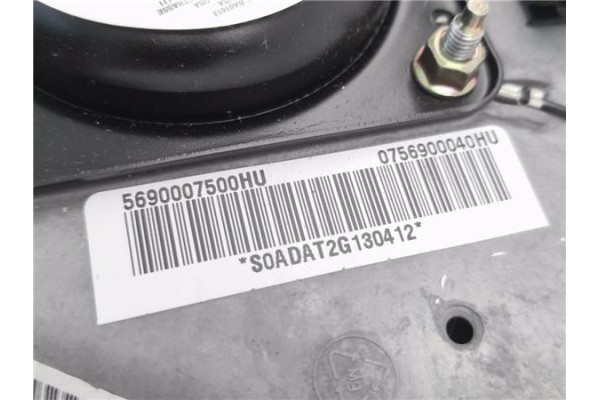 Recambio de airbag volante para kia picanto (sa) 1.1 active referencia OEM IAM 5690007500HU 0756900040HU 