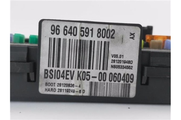 Recambio de bsi para peugeot 308 1.6 confort referencia OEM IAM 9664059180 281201948D 