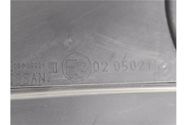 Recambio de retrovisor electrico derecho para nissan note (e11e) 1.5 dci referencia OEM IAM E20205021  