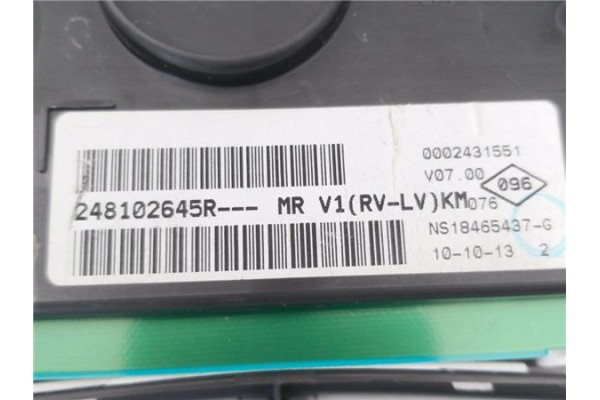 Recambio de cuadro completo para dacia sandero ii 1.2 ambiance referencia OEM IAM 248102645R  