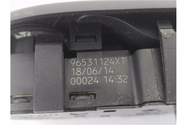 Recambio de mando elevalunas delantero izquierdo para peugeot 307 (s1) 1.6 xt referencia OEM IAM 96531124XT  
