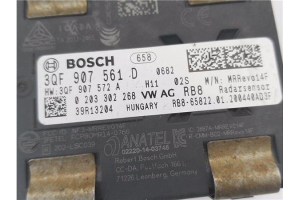 Recambio de modulo electronico para volkswagen golf vii berlina (bq1/be2) 1.6 sport referencia OEM IAM 3QF907561D  