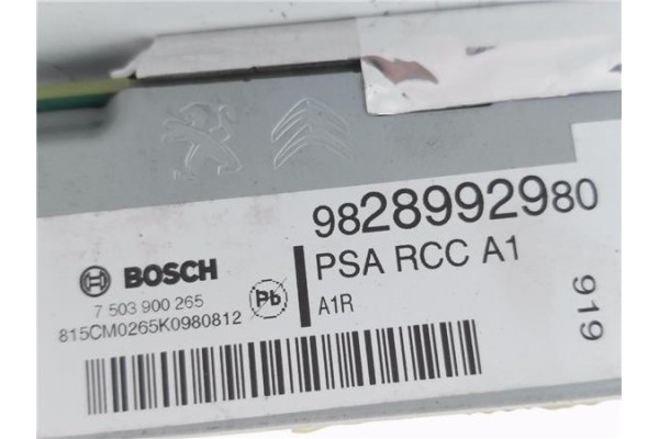 Recambio de navegador para peugeot 208 1.2 access referencia OEM IAM 9828992980 7503900265 