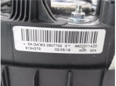 Recambio de airbag volante para peugeot 208 1.2 access referencia OEM IAM 98072114ZD  