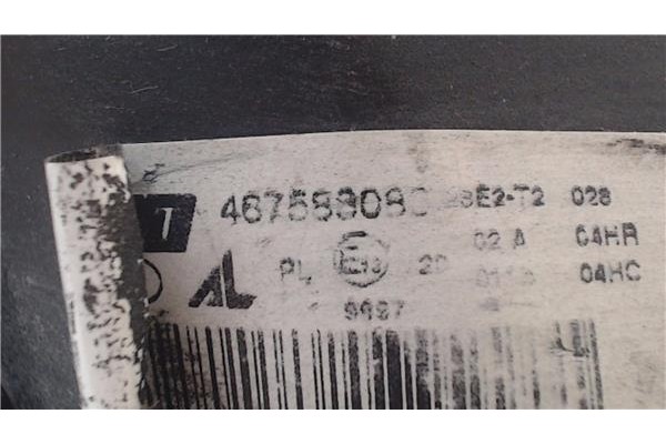 Recambio de faro delantero dcho para fiat stilo (192) 1.6 16v (192_xb1a) referencia OEM IAM 467588080 28E2T2 