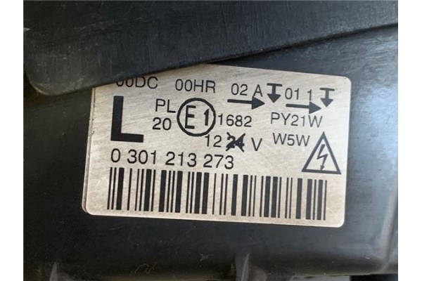 Recambio de faro xenon izquierdo para peugeot 407 sw 2.0 hdi 135 referencia OEM IAM 620892  