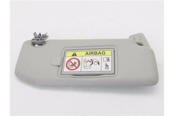 Recambio de parasol derecho para citroen c3 1.2 feel referencia OEM IAM 96738898BJ 98100807BJ 