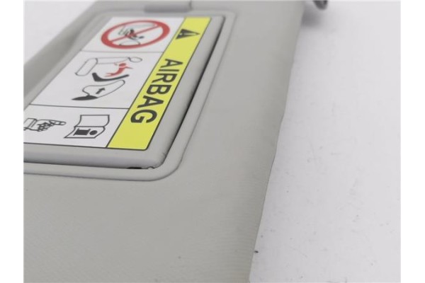 Recambio de parasol derecho para citroen c3 1.2 feel referencia OEM IAM 96738898BJ 98100807BJ 