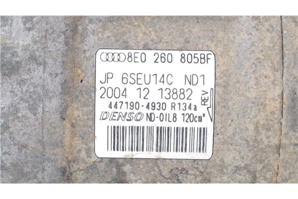 Recambio de compresor aire acond. para audi a4 berlina (8e) 2.0 tdi 16v (103kw) referencia OEM IAM 8E0260805BF 4471904930 