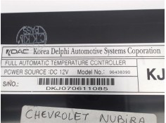 Recambio de mandos climatizador para chevrolet nubira wagon referencia OEM IAM 96438390 DKJ070611085 
