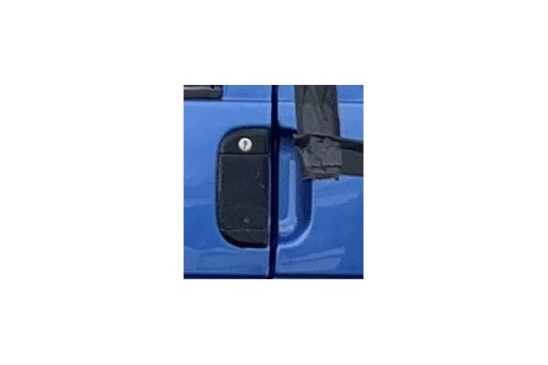 Recambio de maneta exterior delantero izquierda para volkswagen transporter iv furgón (70xa) 2.5 tdi referencia OEM IAM 70183720