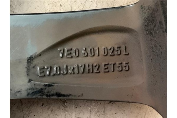 Recambio de llanta para volkswagen t6 transporter furgón/combi (sg) 2.0 kombi 4motion referencia OEM IAM 7E0601025L  