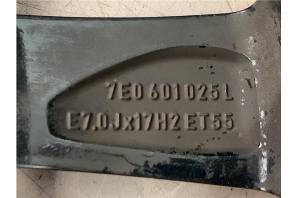 Recambio de llanta para volkswagen t6 transporter furgón/combi (sg) 2.0 kombi 4motion referencia OEM IAM 7E0601025L  