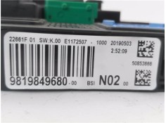 Recambio de bsi para peugeot 208 1.2 access referencia OEM IAM 9819849680  