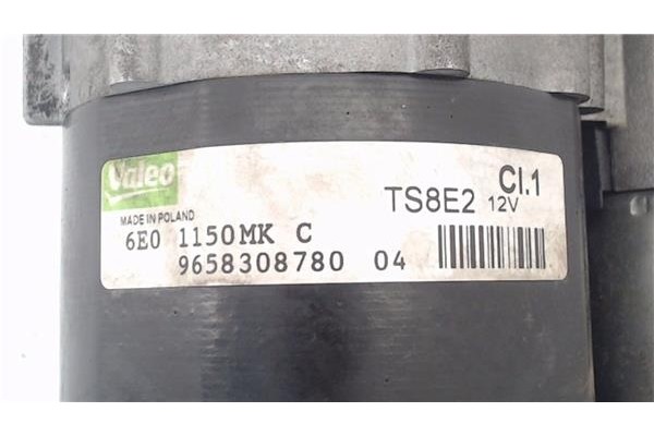 Recambio de motor arranque para peugeot 207 1.4 x-line referencia OEM IAM 6E01150MKC 9658308780 