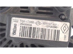Recambio de alternador para renault grand scénic ii (jm0/1_) 1.9 dci (jm14) referencia OEM IAM 8200667610 TG11C065 
