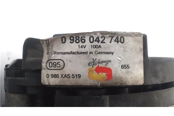 Recambio de alternador para opel vectra c berlina 1.8 16v referencia OEM IAM 0986042740  