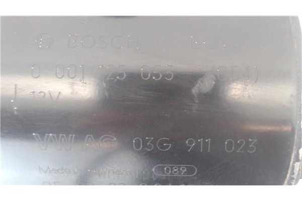 Recambio de motor arranque para audi a4 berlina (8e) 2.0 tdi 16v (103kw) referencia OEM IAM 03G911023 1125053 