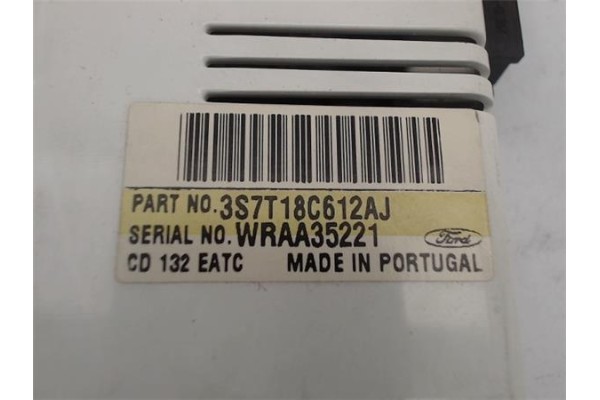 Recambio de mandos climatizador para ford mondeo berlina (ge) referencia OEM IAM 3S7T18C612AJ WRAA35221 