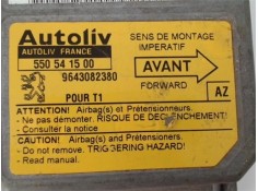 Recambio de centralita airbag para peugeot 206 referencia OEM IAM AUTOLIV 550541500 