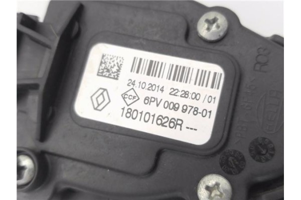 Recambio de pedal acelerador para renault master iii combi 2.3 l2h2 3,5t referencia OEM IAM 180101626R  