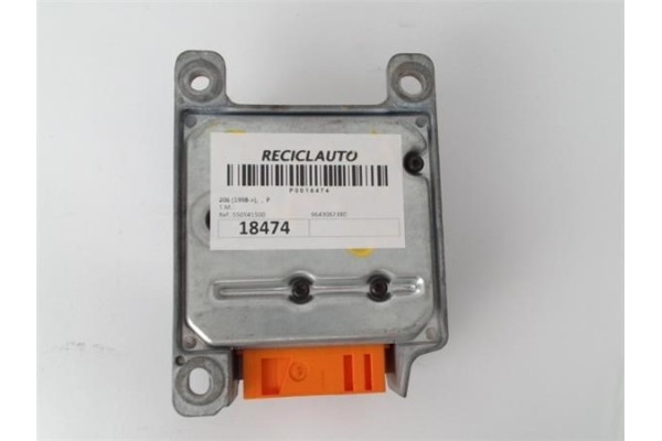 Recambio de centralita airbag para peugeot 206 referencia OEM IAM AUTOLIV 550541500 