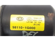 Recambio de motor limpiaparabrisas delantero para kia rio (jb) 1.4 16v referencia OEM IAM 981101G000 35417910 