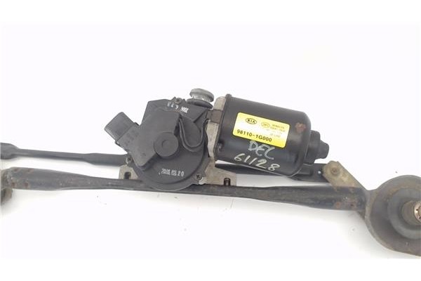Recambio de motor limpiaparabrisas delantero para kia rio (jb) 1.4 16v referencia OEM IAM 981101G000 35417910 