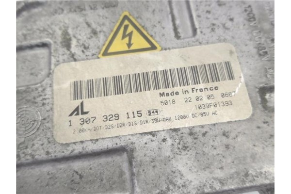 Recambio de centralita xenon para audi a4 berlina (8e) 2.0 tdi 16v (103kw) referencia OEM IAM 1307329115 1039F01393 