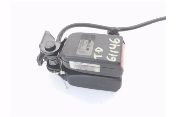 Recambio de anclaje cinturon trasero derecho para peugeot 207 1.4 x-line referencia OEM IAM 96498079XX  