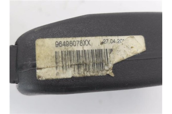 Recambio de anclaje cinturon trasero izquierdo para peugeot 207 1.4 x-line referencia OEM IAM 96498078XX  