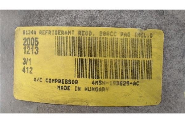 Recambio de compresor aire acond. para ford focus c-max 1.8 tdci referencia OEM IAM 4M5H19D629AC R134R 