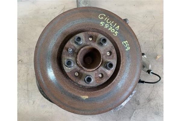 Recambio de mangueta delantero izquierda para alfa romeo giulia (952) 2.2 super referencia OEM IAM 0050539740  