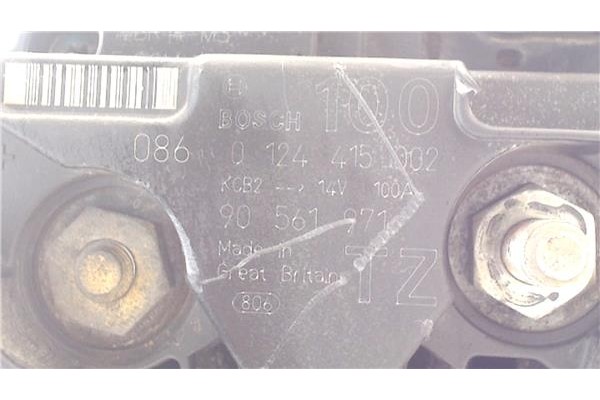 Recambio de alternador para opel zafira a 1.8 16v referencia OEM IAM 90561971 124415002 