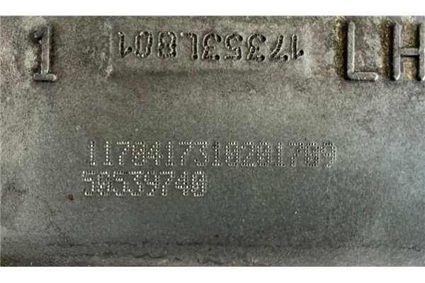 Recambio de mangueta delantero izquierda para alfa romeo giulia (952) 2.2 super referencia OEM IAM 0050539740  