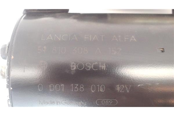 Recambio de motor arranque para jeep renegade (bu) 1.6 limited fwd referencia OEM IAM 51810308A152 1138010 