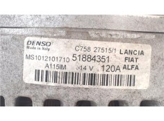 Recambio de alternador para jeep renegade (bu) 1.6 limited fwd referencia OEM IAM 51884351 MS1012101710 