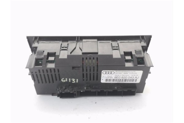 Recambio de mandos climatizador para audi a4 berlina (8e) 2.0 tdi 16v (103kw) referencia OEM IAM 8E0820043AJ  
