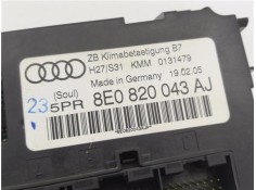 Recambio de mandos climatizador para audi a4 berlina (8e) 2.0 tdi 16v (103kw) referencia OEM IAM 8E0820043AJ  