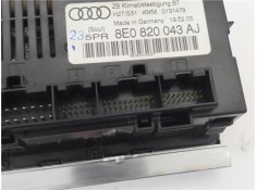 Recambio de mandos climatizador para audi a4 berlina (8e) 2.0 tdi 16v (103kw) referencia OEM IAM 8E0820043AJ  