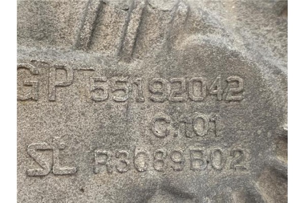 Recambio de caja cambios manual para fiat croma (194) 1.9 d multijet referencia OEM IAM 55192042 55194293 