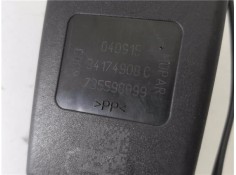 Recambio de anclaje cinturon trasero central para jeep renegade (bu) 1.6 limited fwd referencia OEM IAM 34174908C 735598099 