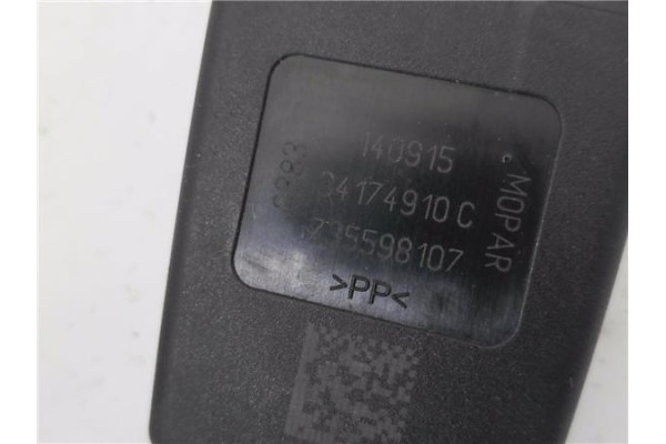 Recambio de anclaje cinturon trasero derecho para jeep renegade (bu) 1.6 limited fwd referencia OEM IAM 34174910C 735598107 