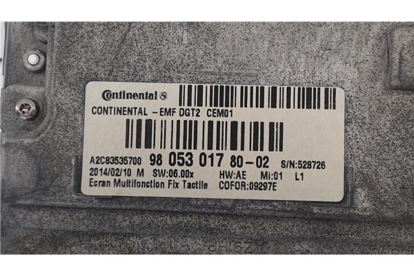 Recambio de autoradio para peugeot 2008 1.2 access referencia OEM IAM 980530178002 9806729580 