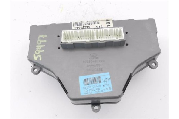 Recambio de mandos climatizador para hyundai i30 (fd) 1.6 crdi referencia OEM IAM 972502L610 972502LXXX 