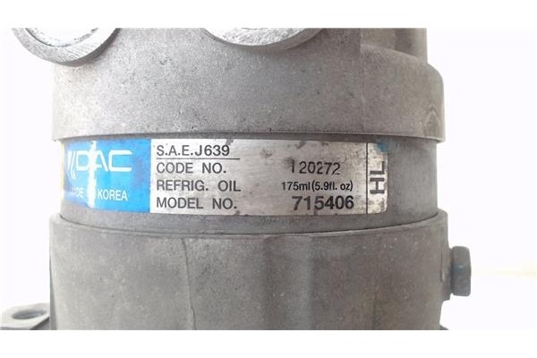 Recambio de compresor aire acond. para chevrolet lacetti 1.6 cdx referencia OEM IAM 96442920  