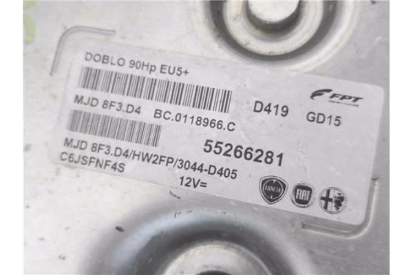 Recambio de centralita para opel combo d 1.3 selection l2h1 referencia OEM IAM 55266281  