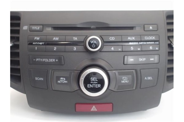 Recambio de radio / cd para honda accord viii tourer (cm_) 2.2 i-ctdi referencia OEM IAM 39100TL4G00  