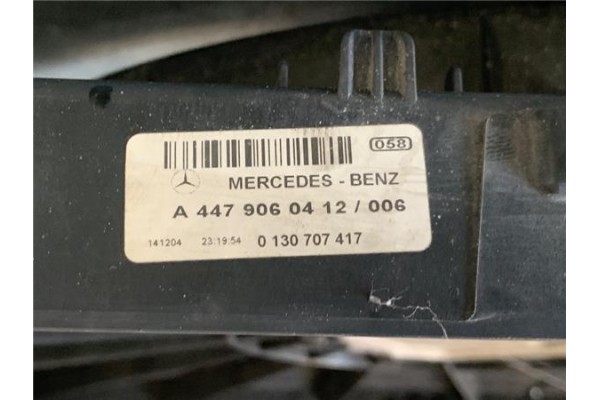 Recambio de electroventilador para mercedes-benz vito furgón (447) 2.1 114/116 cdi, 119 cdi/bt 4x4 extralang (447.605) referenci