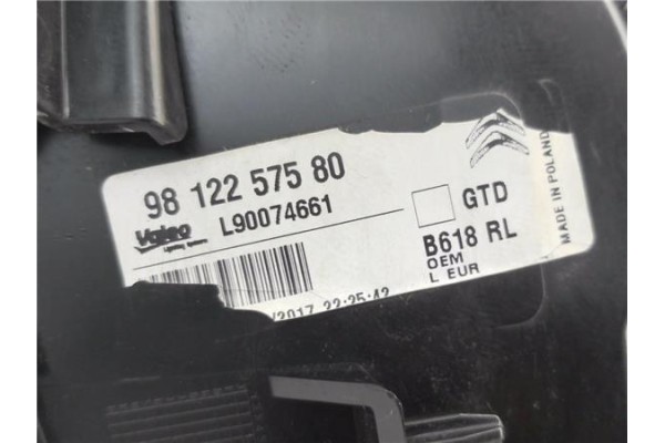 Recambio de piloto trasero izquierdo para citroen c3 1.2 feel referencia OEM IAM 9812257580 L90074661 